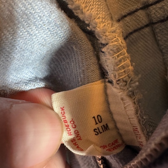 Vintage 60s 70s Kids Sears Toughskin bell bottom jeans - Picture 5 of 7